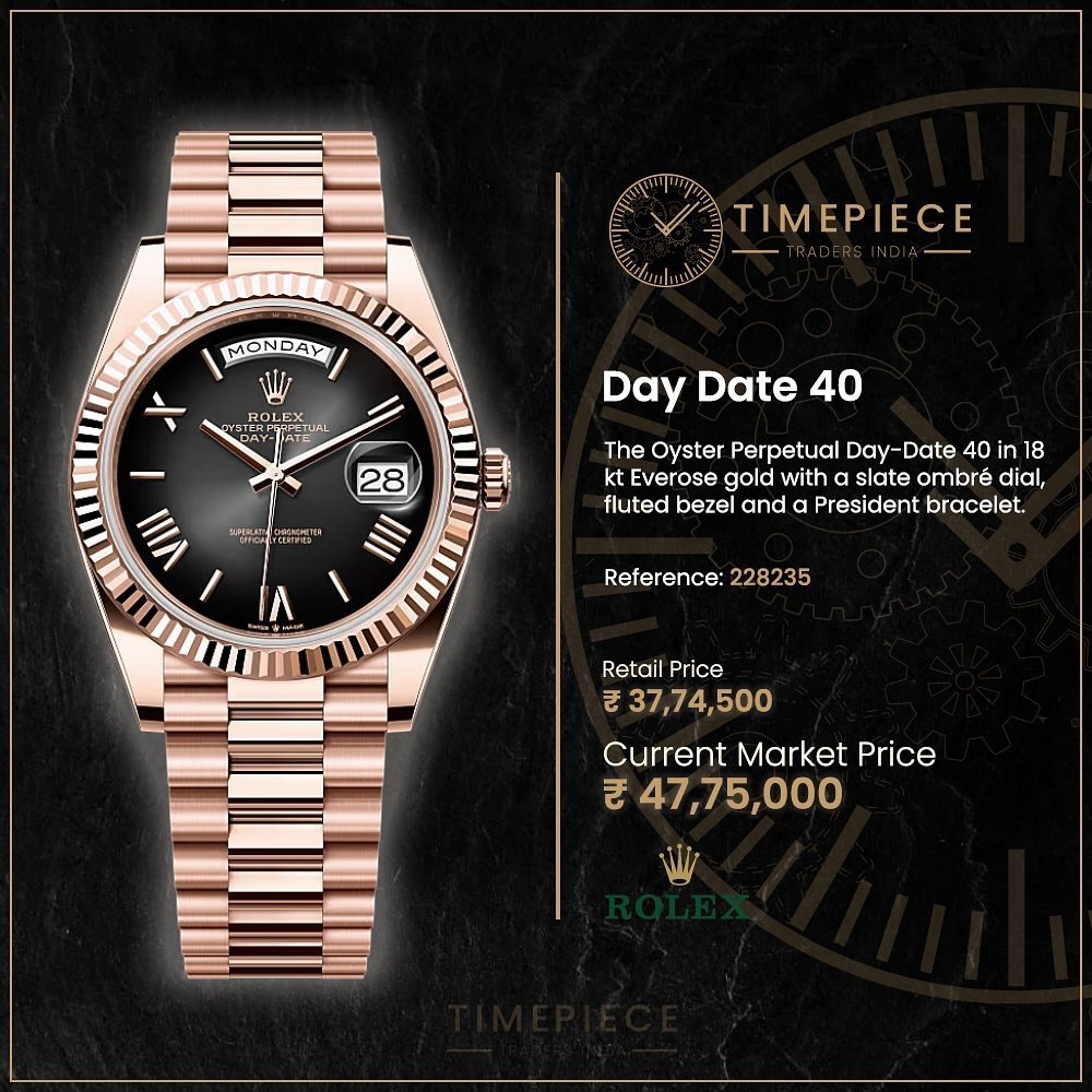 ROLEX ROSE GOLD BLACK DAIL LIONEL MESSI EDITION - Image 3