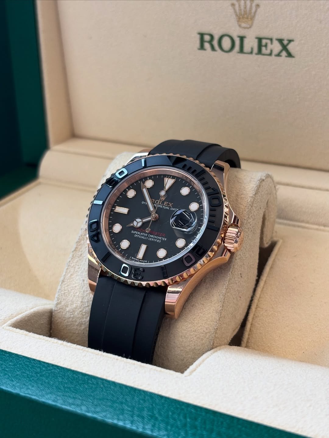 ROLEX YACH MASTER ROSE GOLD - Image 5