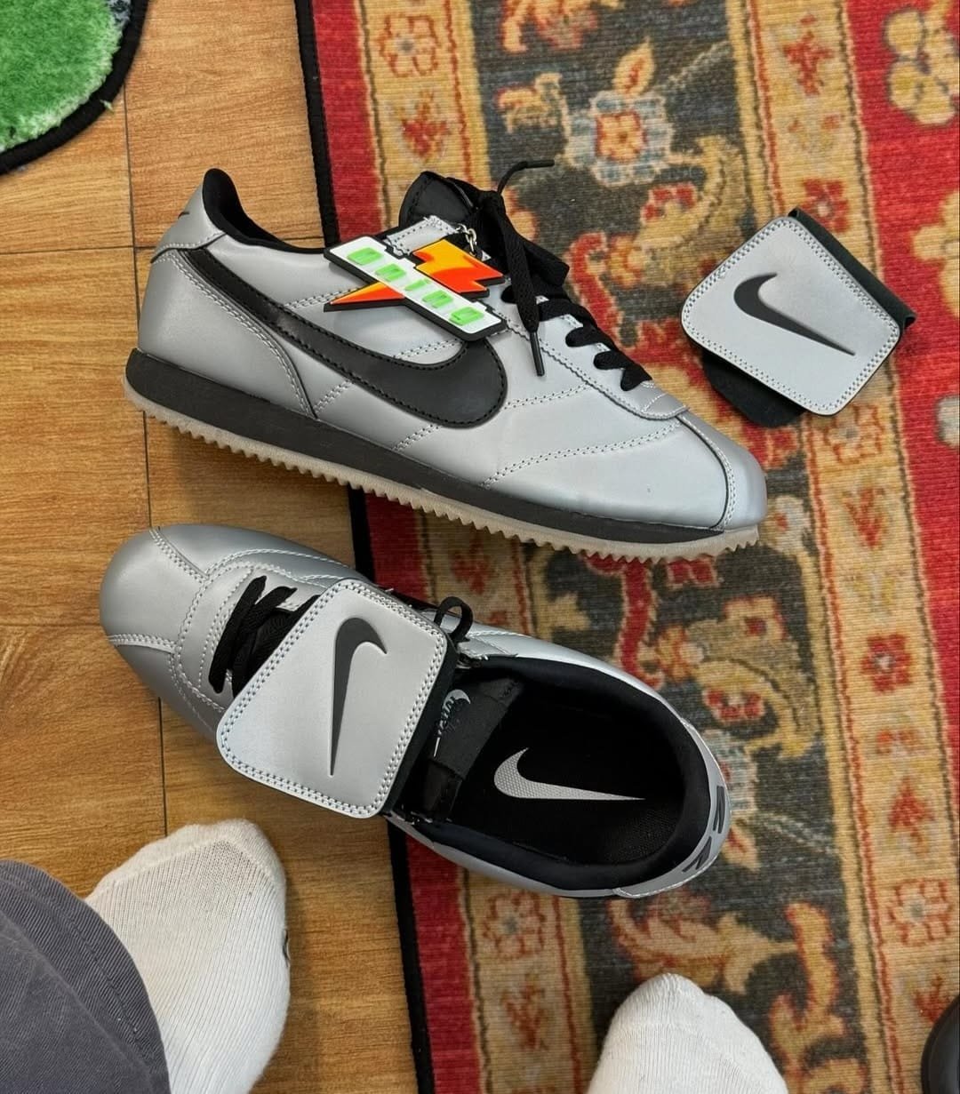 *Nikee Cortex SE Pack "Metallic Cool Grey"(1st Time In India & With OG Box) - Image 8