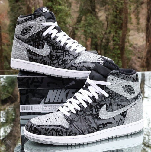 Nikee Air Jordan Retro 1 High REBILLIONAIR (SEMI UA) - Image 5