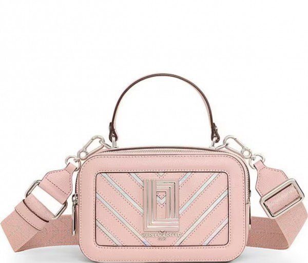 Karl Lagerfeld Paris Simone Camera Sling Bag With Box DustBag SlingBelt