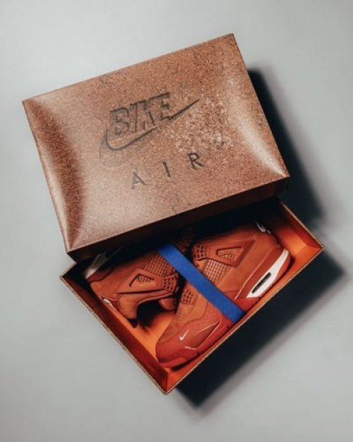Nigel Sylvester X Air Jordan 4 Brick By Brick Semi UA - Image 6