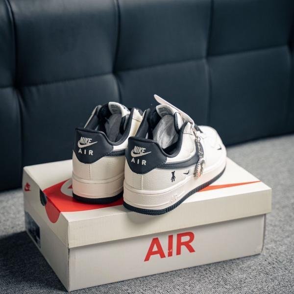 Nike Air Force 1 07 Violent Bear Joint Linen Being Black - Image 6