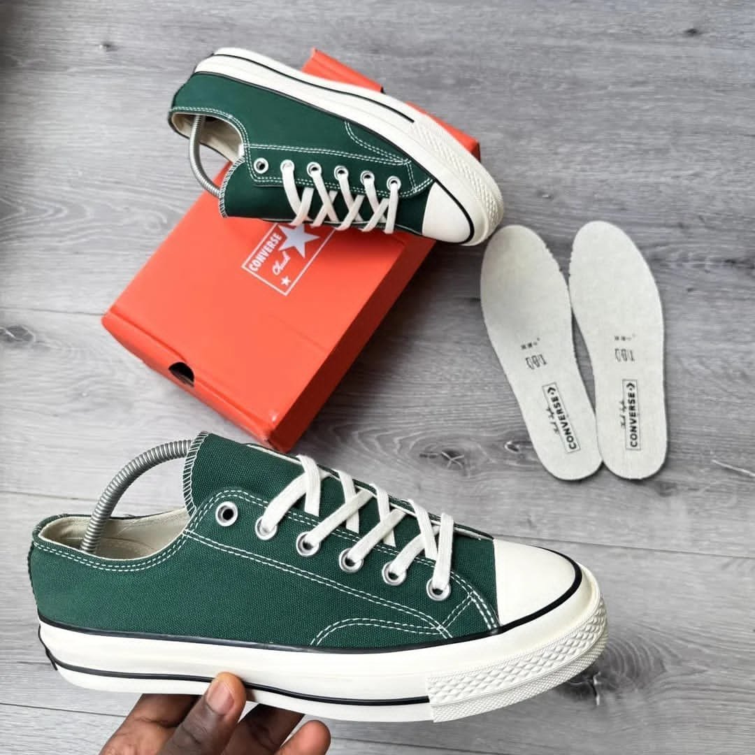 *Converse Chuck 70 Taylor Low Top Green Envy (1st Time In India & With OG Box Packing) - Image 2