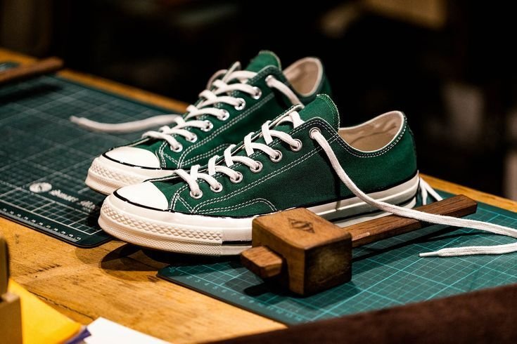 *Converse Chuck 70 Taylor Low Top Green Envy (1st Time In India & With OG Box Packing)