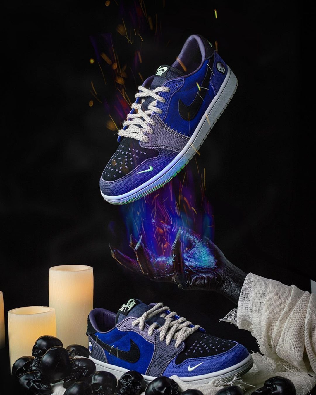 _*Nike Air Jordan 1 Low OG X Zion Williamson Voodoo Alternate - Image 5