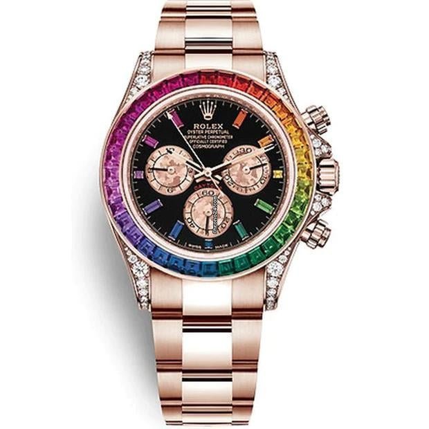 ROLEX RAINBOW ROSE GOLD - Image 3