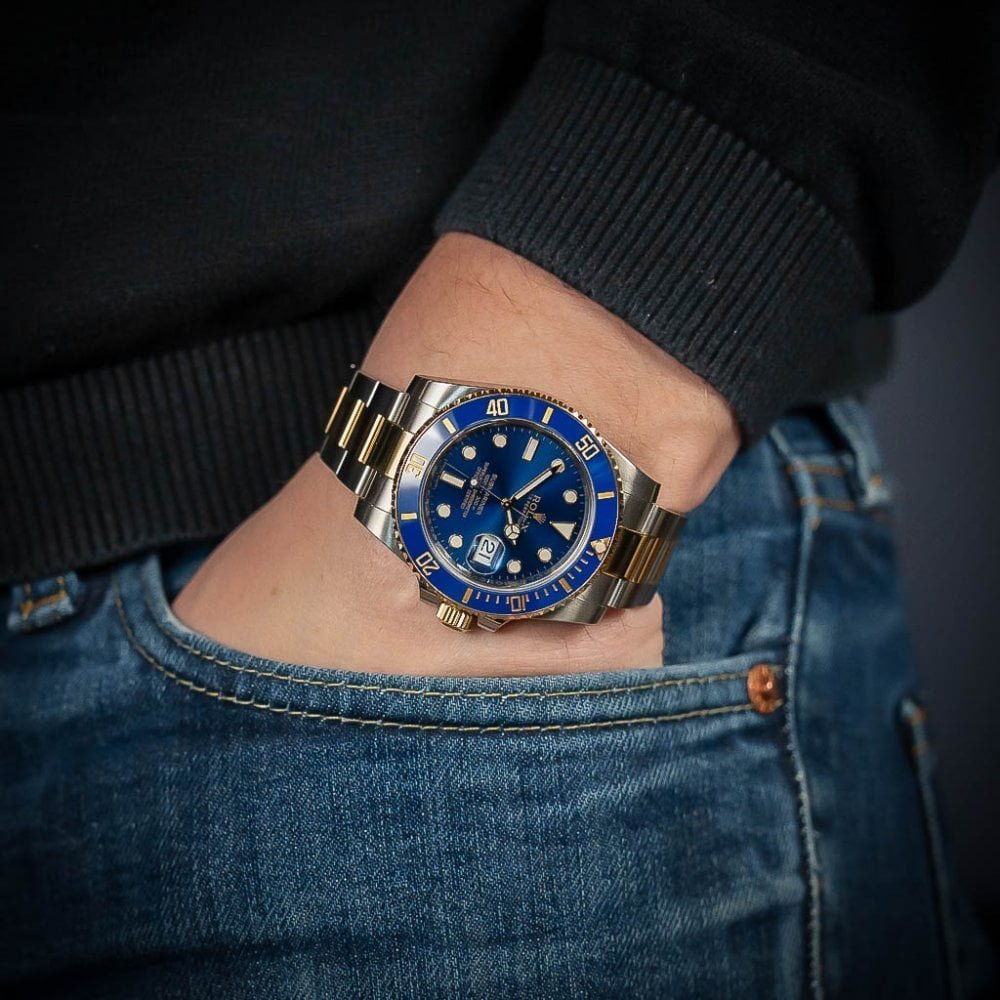 ROLEX SUBMARINER 2 TON BLUE DAIL NEYMAR JR EDITION - Image 5