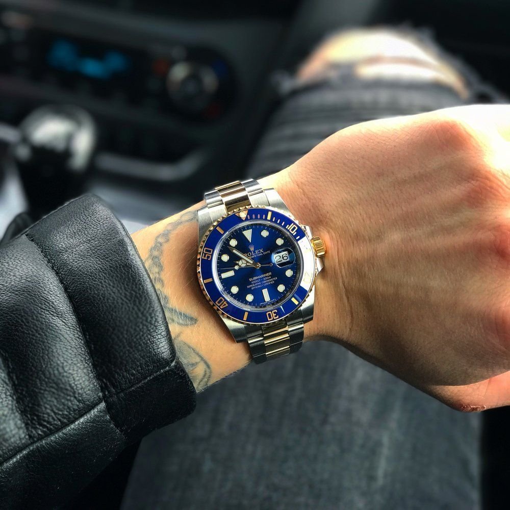 ROLEX SUBMARINER 2 TON BLUE DAIL NEYMAR JR EDITION - Image 4