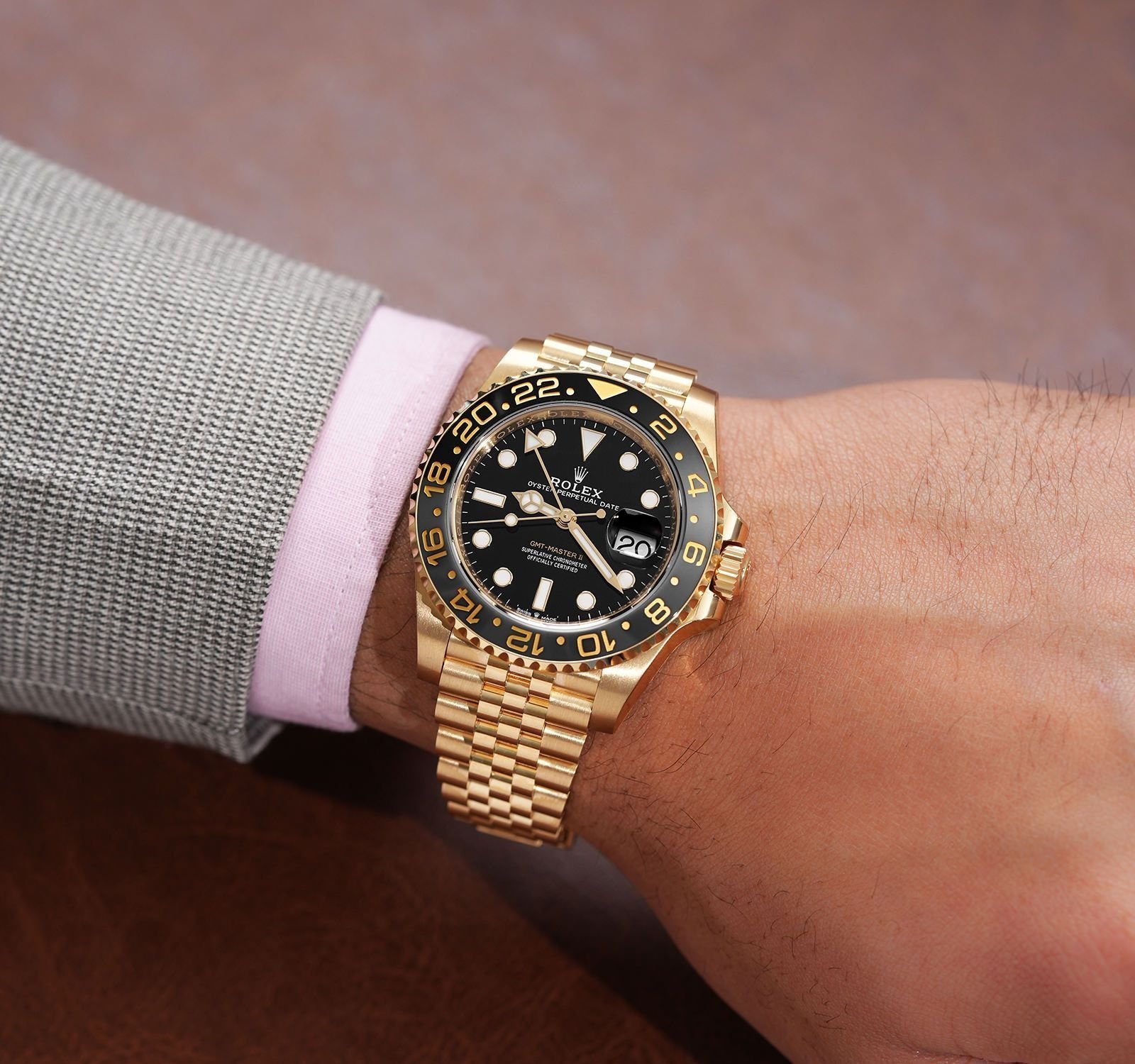 ROLEX GMT MASTER 2 GOLD - Image 4