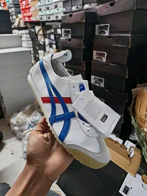 ONITSUKA TIGER MEXICO 66 White Blue 390 - Image 6