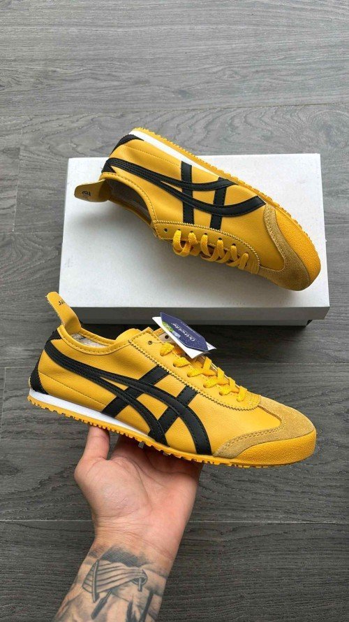 ONITSUKA TIGER MEXICO 66 Yellow Black 386 - Image 3