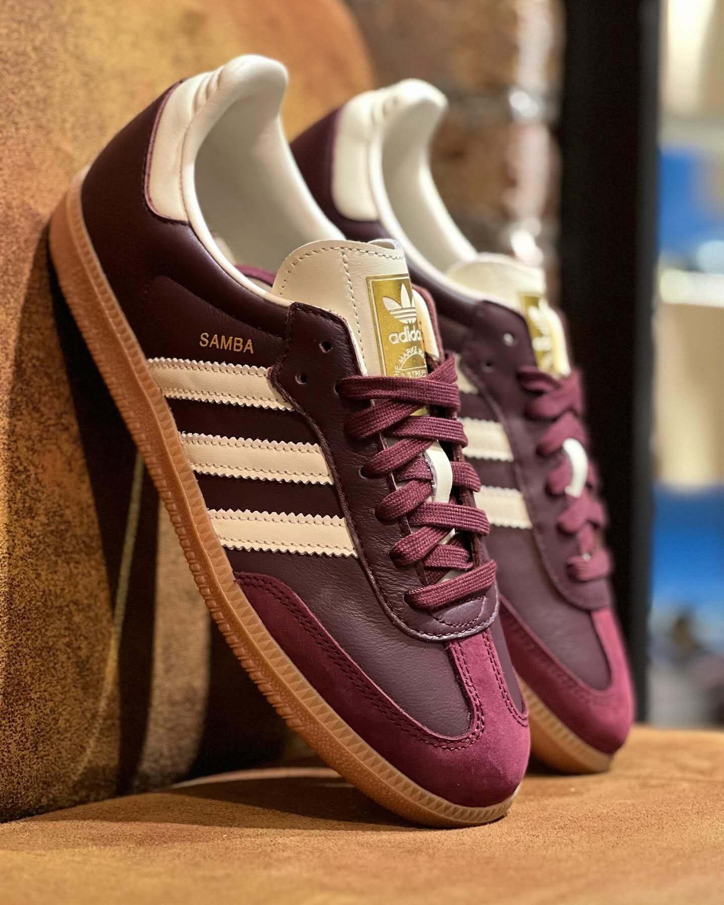 *Adidas Samba OG Maroon - Image 3