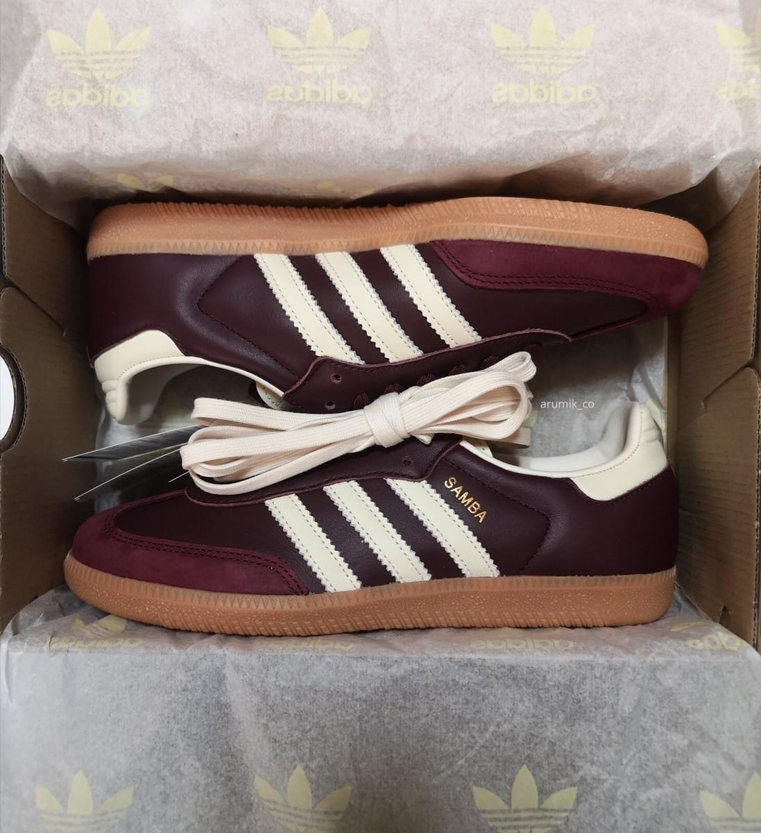 *Adidas Samba OG Maroon - Image 5