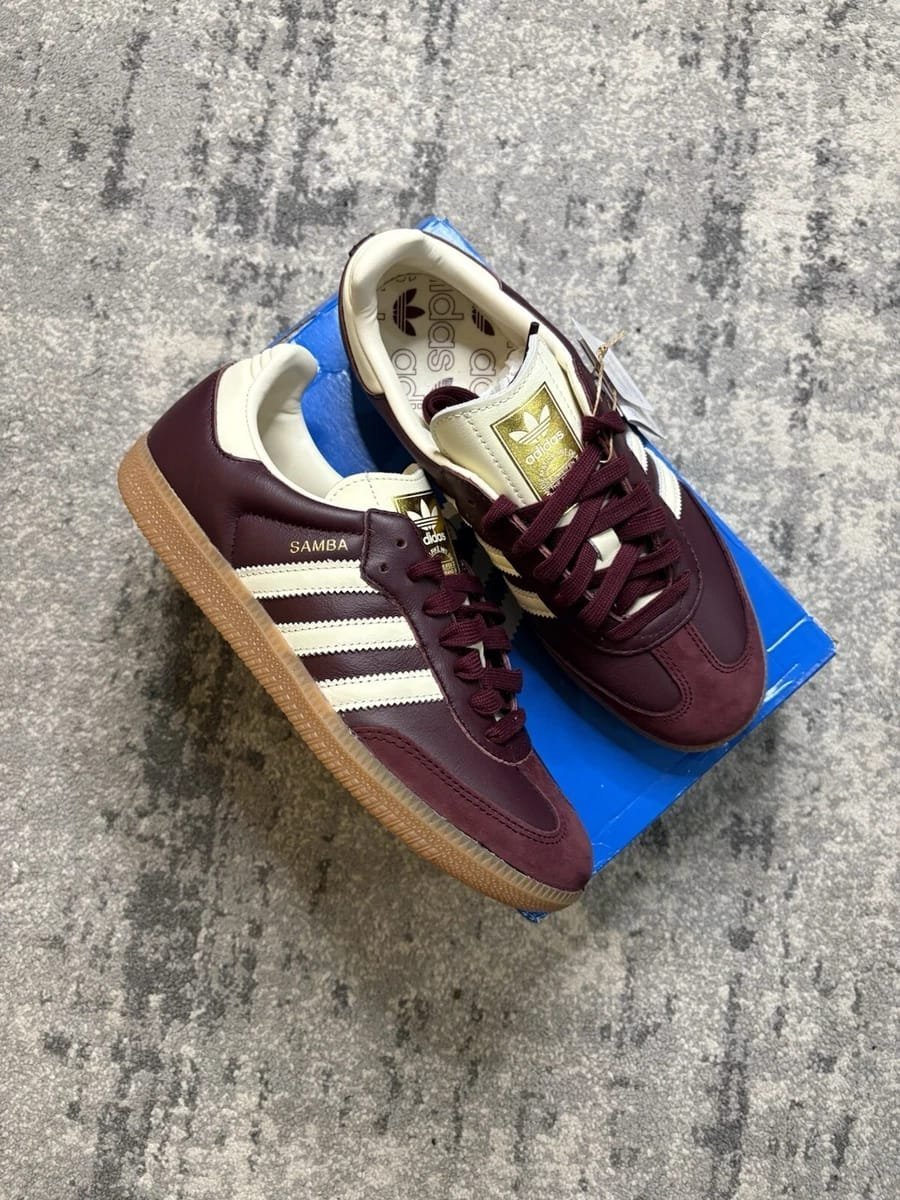 *Adidas Samba OG Maroon - Image 4