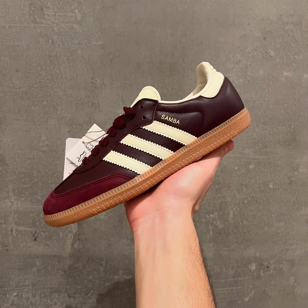 *Adidas Samba OG Maroon - Image 6
