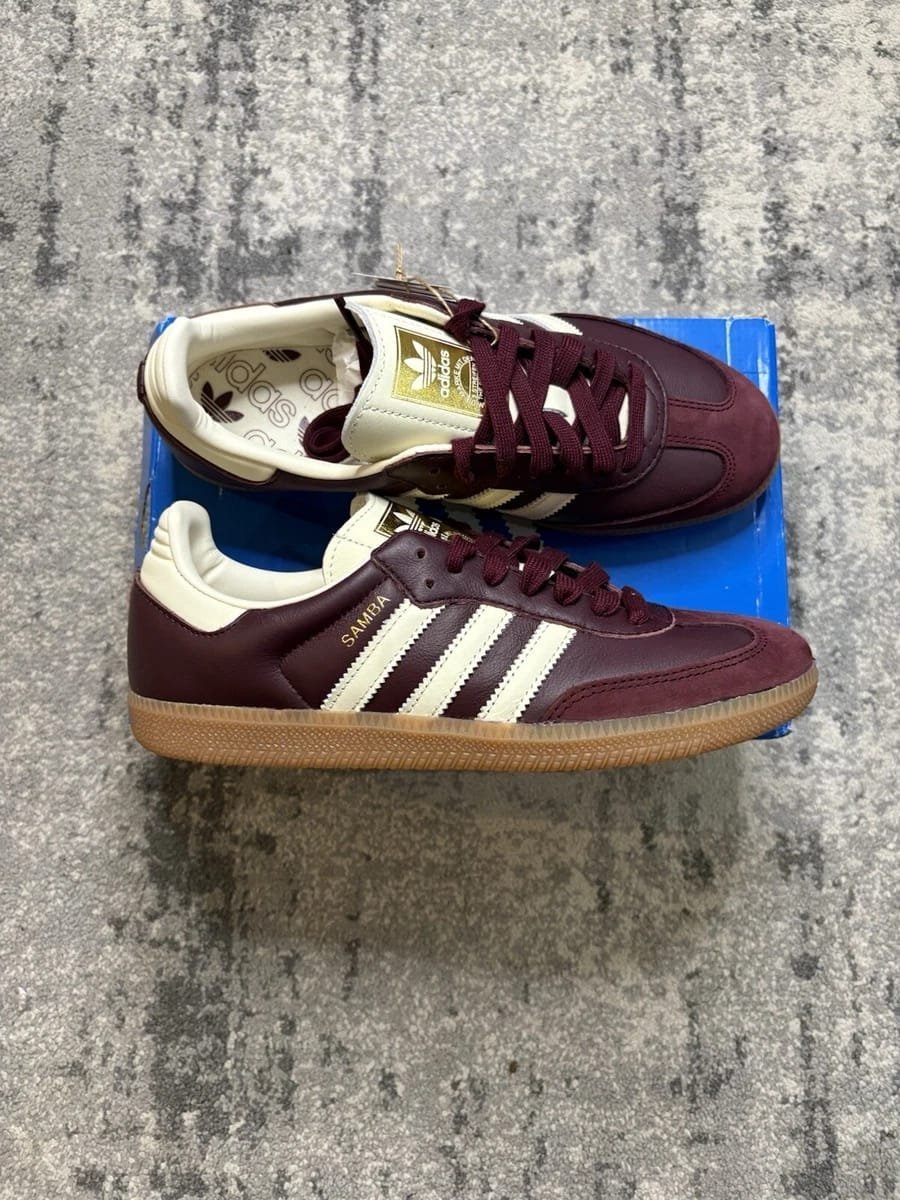 *Adidas Samba OG Maroon - Image 7
