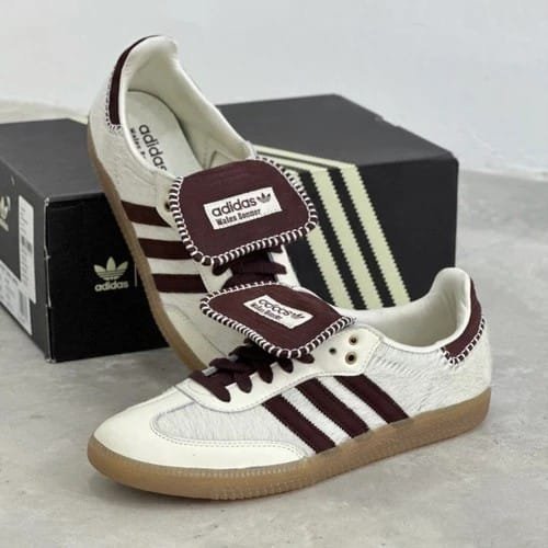 _*Adidas Samba Pony Tonal Wales Bonner Cream White (With OG Box - Image 5