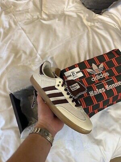 _*Adidas Samba Pony Tonal Wales Bonner Cream White (With OG Box - Image 3