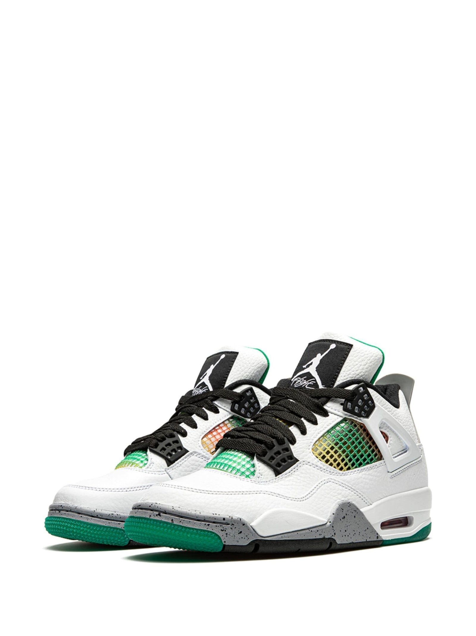 jordan retro 4 RASTA LUCID GREEN - Image 3