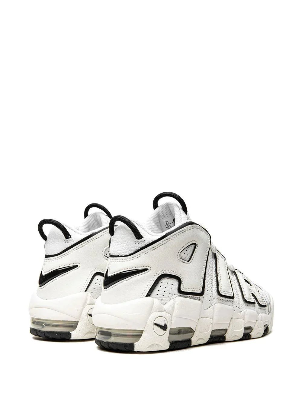 Nike Air more uptempo white on white - Image 3