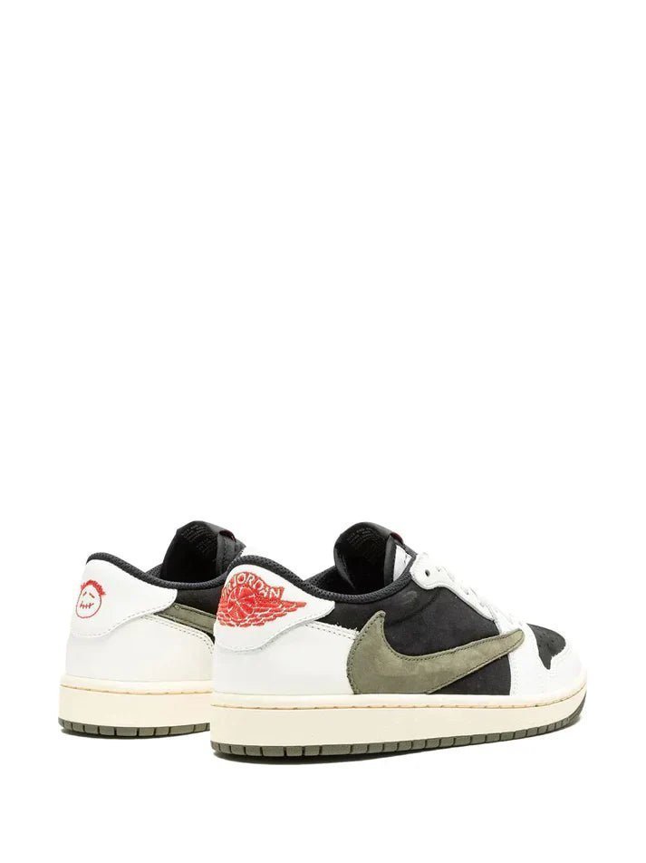 NIKE AIR JORDAN 1 LOW X TRAVIS SCOTT OLIVE - Image 3