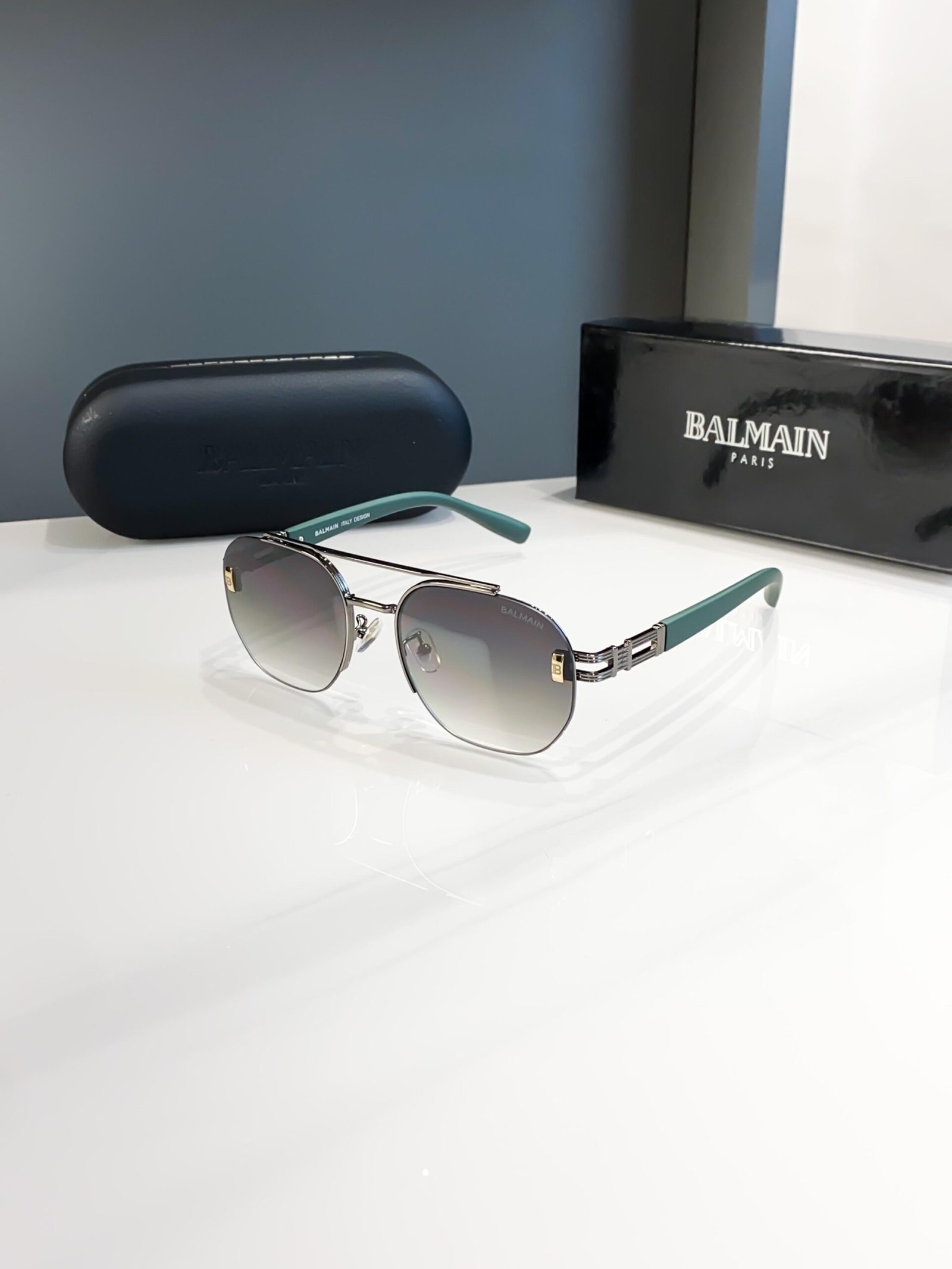 BALMAIN GREEN SHADED 5G 106*😍🔥