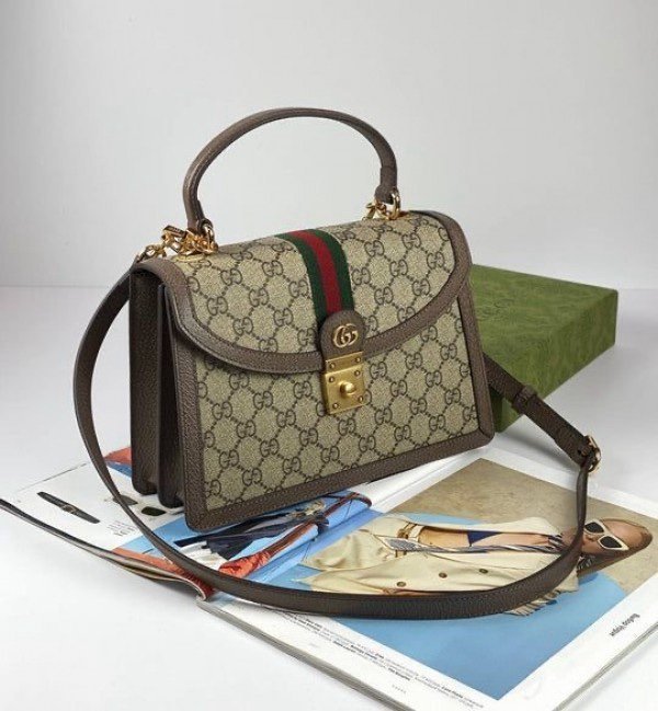 Gucci Ophidia Top Handle Shoulder Bag - Image 3
