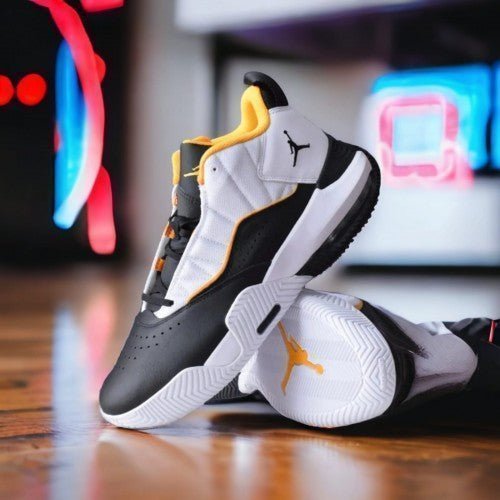 Branded AJ stay loyal white black yellow - Image 4