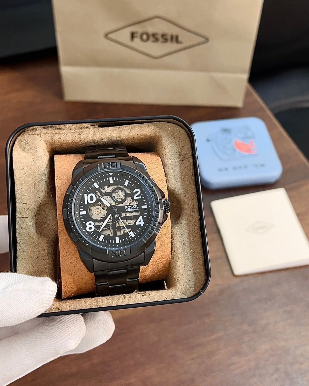 Fossil Bronson Black