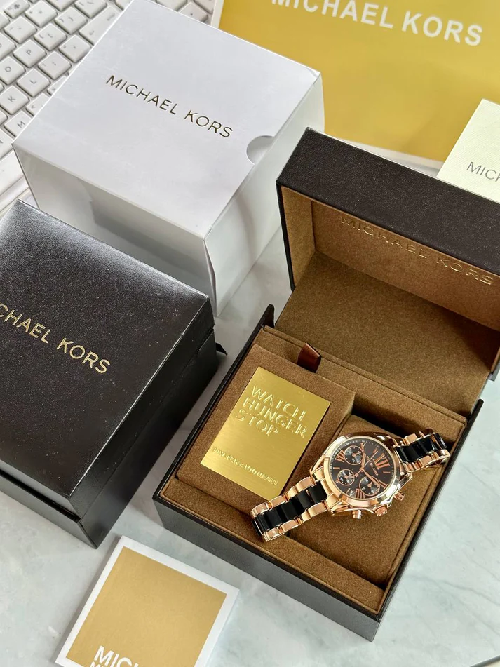 Michael Kors MK5799 Mini Bradshaw Chronograph Watch for Women - Image 3