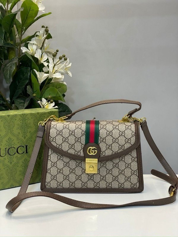 Gucci Ophidia Top Handle Shoulder Bag - Image 4