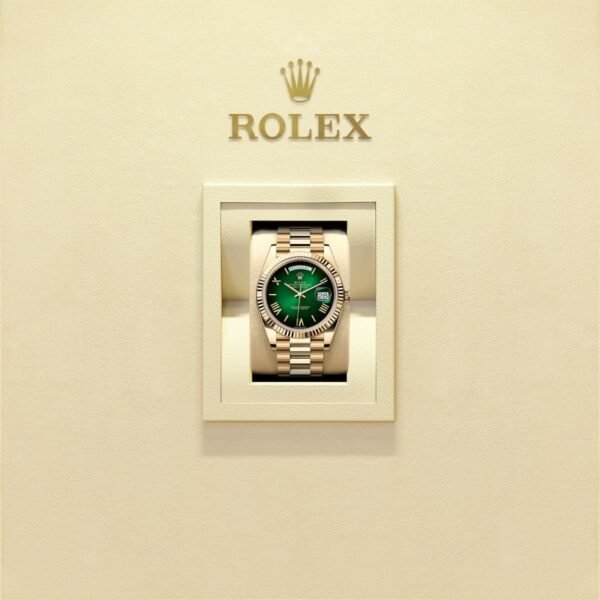 ROLEX DAY DATE GOLD DARK GREEN DAIL