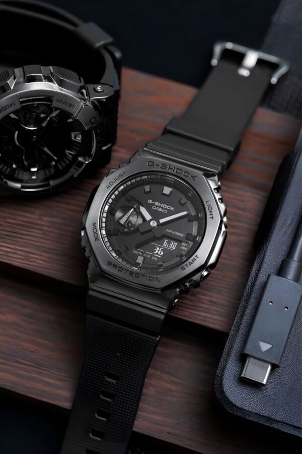 G-Shock Ga-2100 With Metal Body